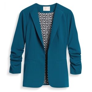 Collarless Blazer